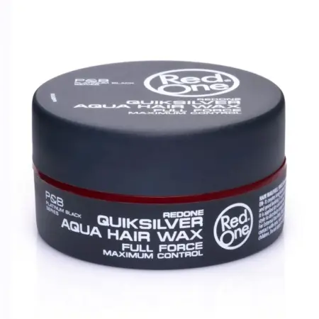 Red One Hair Styling Aqua Hair Gel Wax Quicksilver 150ml
